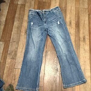 Karen Kane Light Blue Flare Jeans